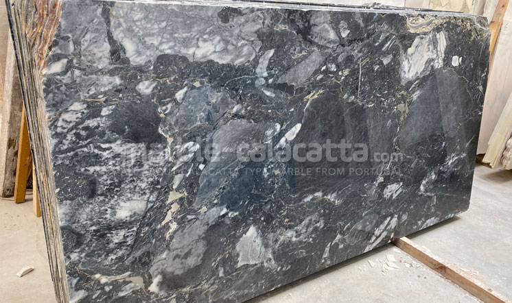 Calacatta Grey marble slab