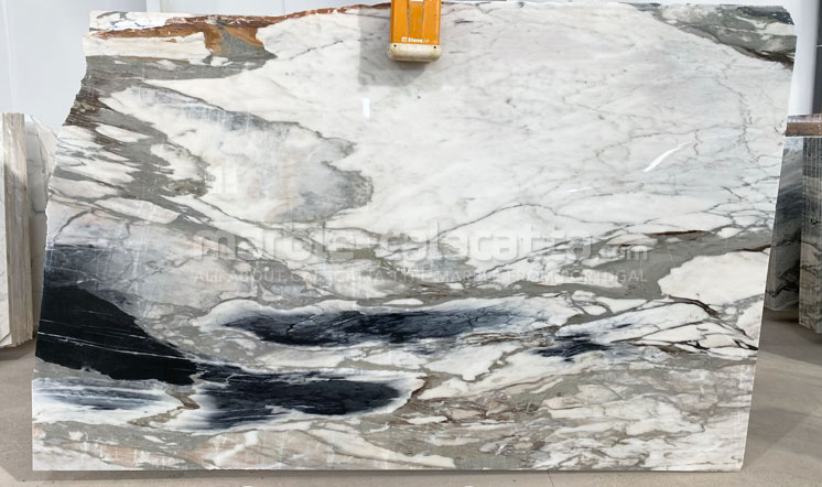 Calacatta Silver marble slab