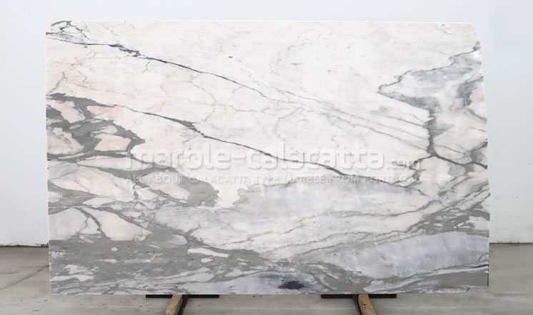 Calacatta Silver marble slab
