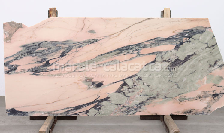 Calacatta Rose marble slabs